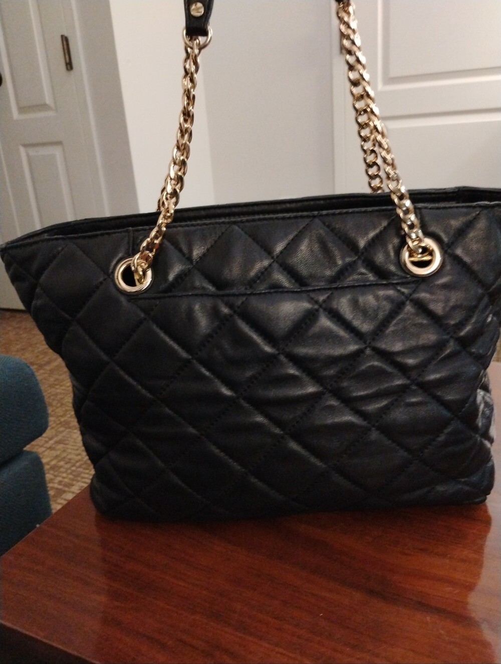 Michael Kors Quilted Handbag - Picture 6 of 11